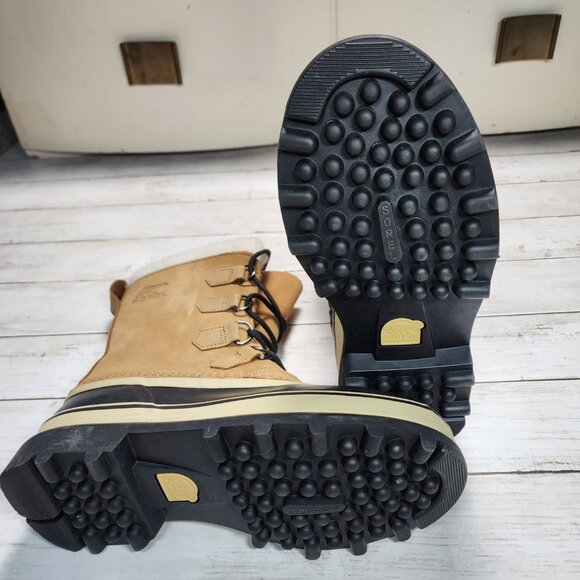 SOREL Men's Caribou Waterproof Boot Sz 8 - Picture 2 of 5